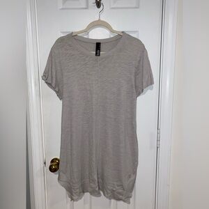 bobi Light Gray Short Sleeve Tee